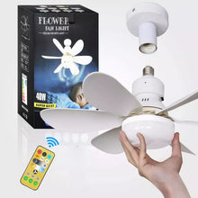 Load image into Gallery viewer, Socket Ceiling Fan With Light