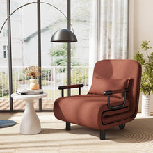 Load image into Gallery viewer, Single Convertible Sofa Bed