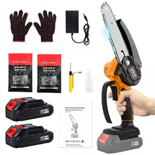 Load image into Gallery viewer, Cordless Mini Electric Chainsaw