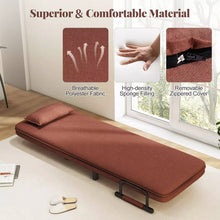 Load image into Gallery viewer, Single Convertible Sofa Bed