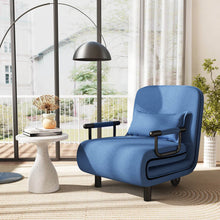 Load image into Gallery viewer, Single Convertible Sofa Bed