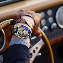 Load image into Gallery viewer, Skeleton Men's Automatic Quartz Stainless Steel Watch