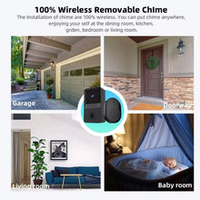 Load image into Gallery viewer, Wifi Video Doorbell Camera