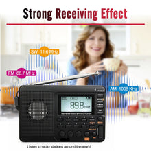Load image into Gallery viewer, Digital Speaker Portable FM/AM SW Radio