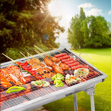 Load image into Gallery viewer, Portable Charcoal Grill With Folding Legs