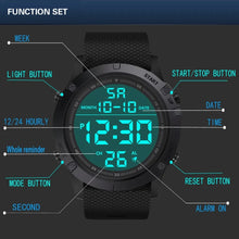 Load image into Gallery viewer, Waterproof Digital Sports Men Watch