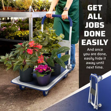 Load image into Gallery viewer, Folding Hand Truck Dolly Cart With Wheels