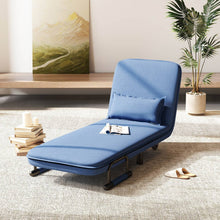 Load image into Gallery viewer, Single Convertible Sofa Bed