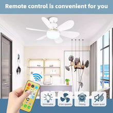 Load image into Gallery viewer, Socket Ceiling Fan With Light