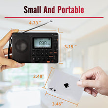 Load image into Gallery viewer, Digital Speaker Portable FM/AM SW Radio
