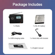 Load image into Gallery viewer, Digital Speaker Portable FM/AM SW Radio