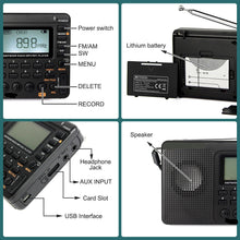 Load image into Gallery viewer, Digital Speaker Portable FM/AM SW Radio