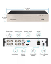 Load image into Gallery viewer, Outdoor CCTV Security Camera System Kit Night Vision