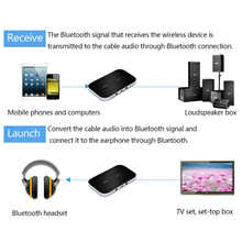 Load image into Gallery viewer, Wireless Bluetooth Transmitter And Receiver RCA To 3.5mm Aux Audio Adapter