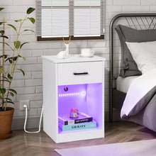 Load image into Gallery viewer, Nightstand Bedside Table