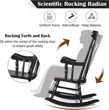 Load image into Gallery viewer, Wood Rocking Chair