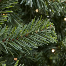 Load image into Gallery viewer, 7.5 ft. Pre-Lit LED Brookside Pine Artificial Christmas Tree