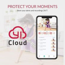 Load image into Gallery viewer, 2-Pack Indoor Security Camera With Night Vision And Audio