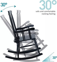 Load image into Gallery viewer, Wood Rocking Chair