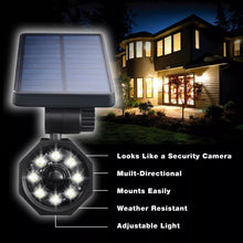 Load image into Gallery viewer, Solar Outdoor Motion Sensor Light Spotlight