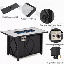 Load image into Gallery viewer, Propane Fire Pit Table
