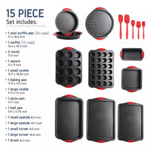 Load image into Gallery viewer, 15 Pcs Nonstick Ceramic Bakeware