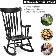 Load image into Gallery viewer, Wood Rocking Chair