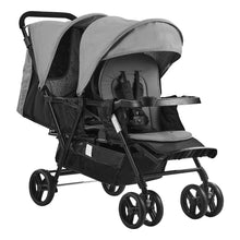 Load image into Gallery viewer, Foldable Double Stroller