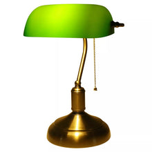Load image into Gallery viewer, Vintage Bankers Lamp