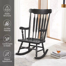 Load image into Gallery viewer, Wood Rocking Chair