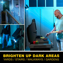 Load image into Gallery viewer, Solar Outdoor Motion Sensor Light Spotlight
