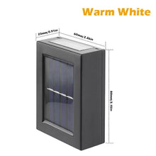 Load image into Gallery viewer, 3 Pcs Solar Pathway Lights Wall Mounted