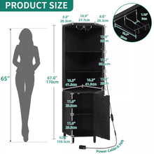 Load image into Gallery viewer, Bar Corner Cabinet