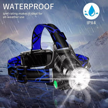 Load image into Gallery viewer, Rechargeable Led Headlamp