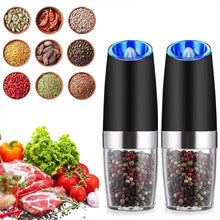 Load image into Gallery viewer, Electric Salt And Pepper Grinder 2 Pack