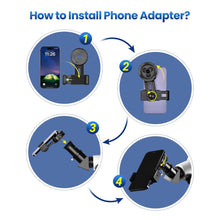 Load image into Gallery viewer, Professional Telescope 210X W/ Star Tracking APP for Beginner Adults