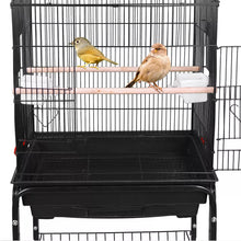 Load image into Gallery viewer, Rolling Bird Parrot Stand Cage