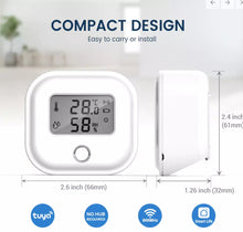 Load image into Gallery viewer, Smart Wifi Temperature and Humidity Monitor