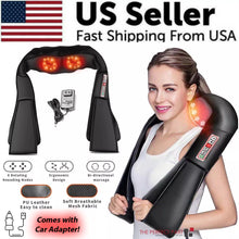 Load image into Gallery viewer, Heating Vibration Neck Massager