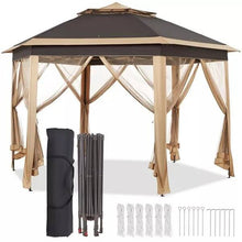 Load image into Gallery viewer, 3' X 13' Double Roof Outdoor Patio Gazebo Canopy