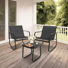 Load image into Gallery viewer, Patio Outdoor Chairs Set With Table