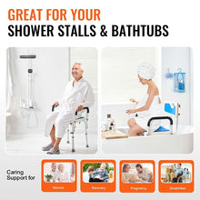 Load image into Gallery viewer, Adjustable Height Shower Chair