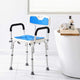Adjustable Height Shower Chair