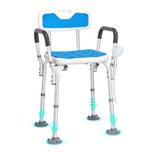Load image into Gallery viewer, Adjustable Height Shower Chair