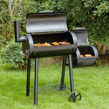 Load image into Gallery viewer, Charcoal Grill with Offset Smoker Combo