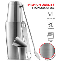 Load image into Gallery viewer, 16 PC Bartender Kit Complete Cocktail Shaker Bar Tools
