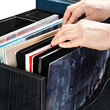 Load image into Gallery viewer, Vinyl Record Player Stand With Storage