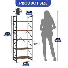 Load image into Gallery viewer, Industrial Bookshelf