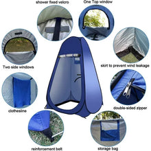 Load image into Gallery viewer, Pop Up Privacy Portable Shower Tent