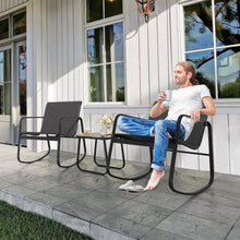 Load image into Gallery viewer, Patio Outdoor Chairs Set With Table
